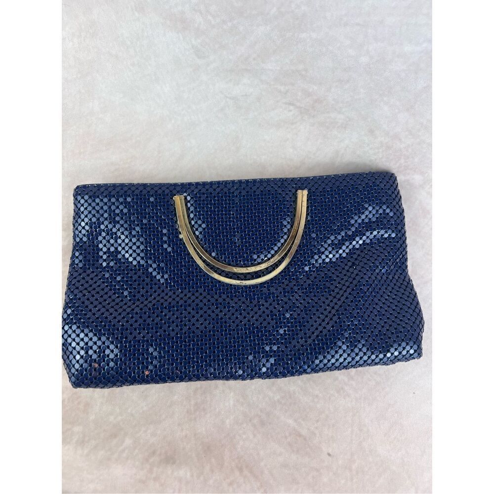 Vintage 1980s Metal Mesh Purse - Picture 2 of 7